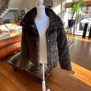 Abercrombie fur coat